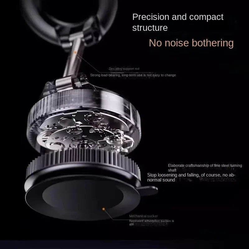 Vacuum Strong Magnetic Phone Holder Foldable Design 360° Adjustable Vacuum Car Mount For Cell Phone For phone Live Stream New